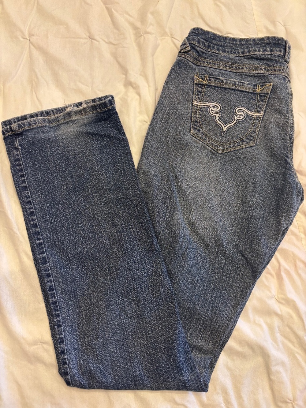 Vintage RoyalBlue Women’s Low Rise Bootcut Jeans Size 11x37
